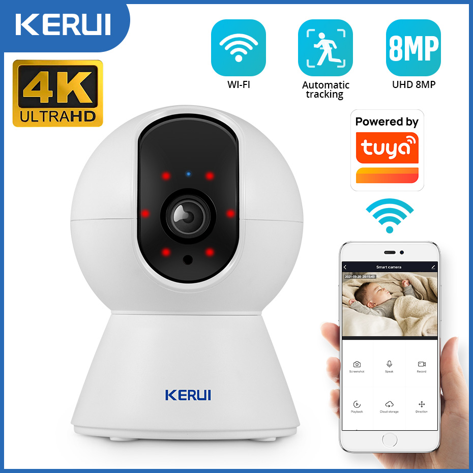 Eufy Camera E220 - KERUI 5MP 8MP 4K HD WiFi