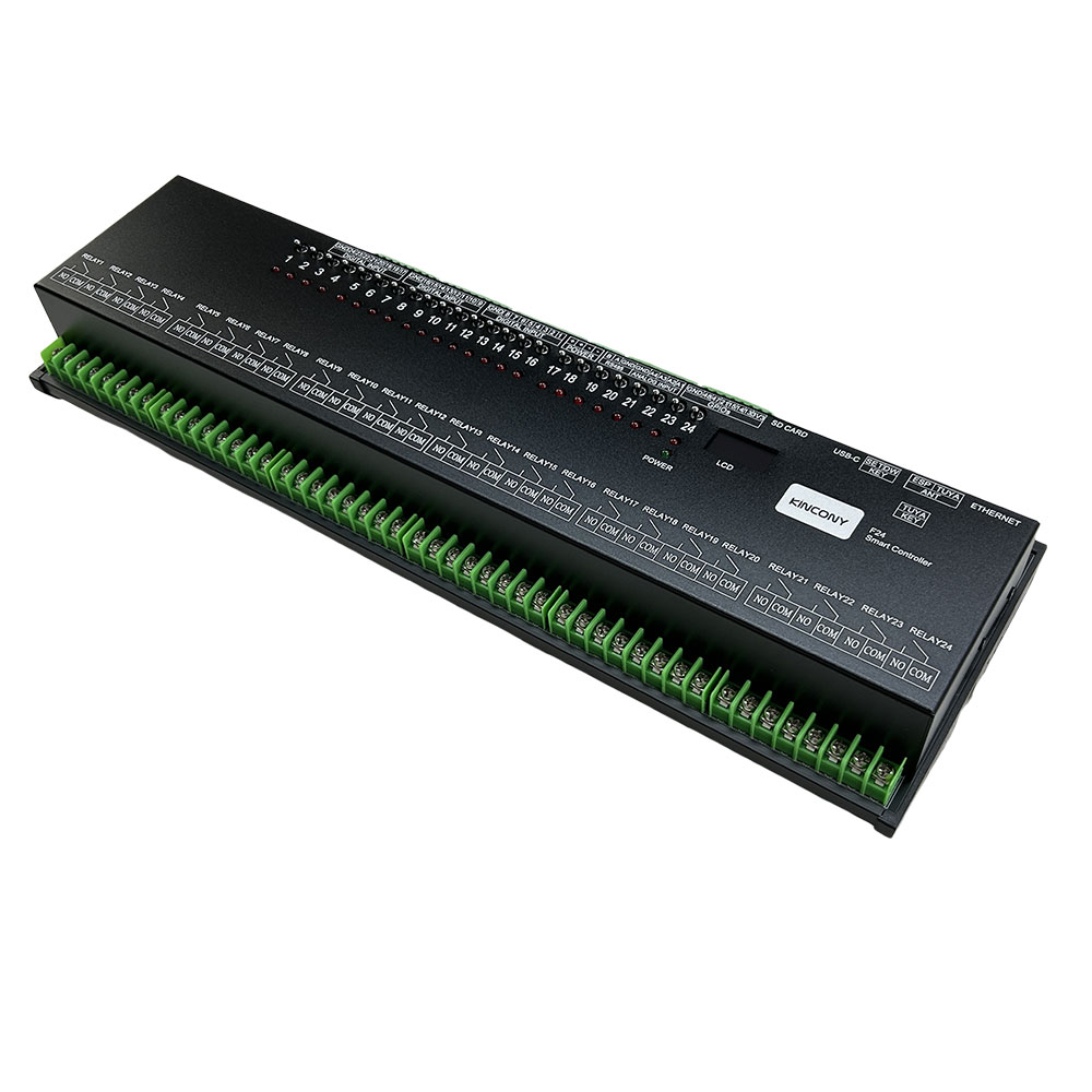 Home Assistant Sd - Nieuwe KinCony F24 ESP32 DIN-rail verwijderbare