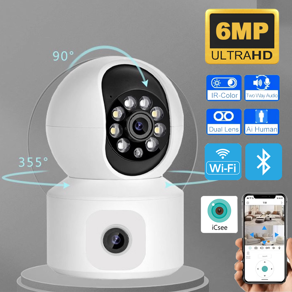 6MP ICSEE WiFi IP-camera Dubbe - Eufy Camera E220 recensie en prijs