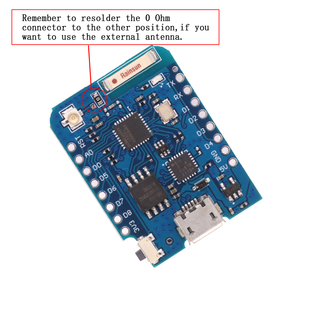 WeMos D1 Mini Pro V3.0 NodeMcu - Esp8266 Nodemcu Board recensie en prijs