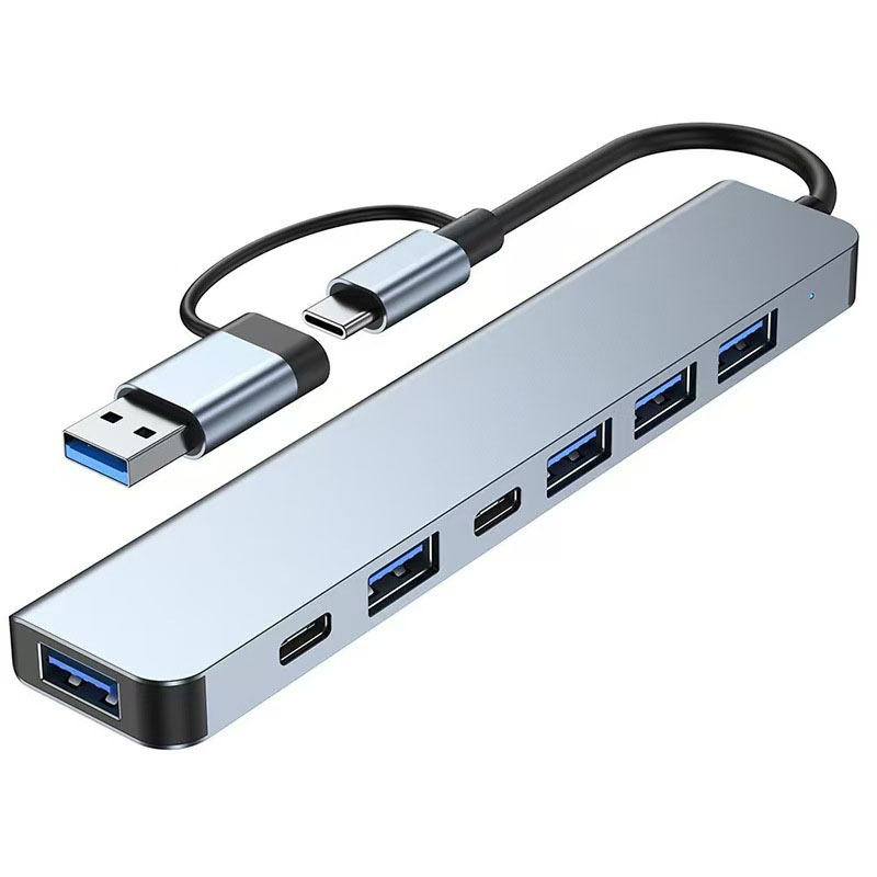 USB-C Hub USB Splitter 8-in-1  - Home Assistant Sd recensie en prijs