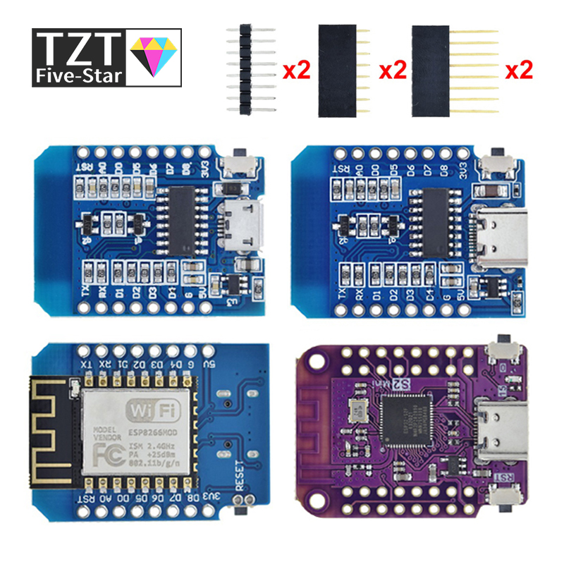 WeMos D1 Mini Pro V3.0 NodeMcu - Esp8266 Nodemcu Board recensie en prijs